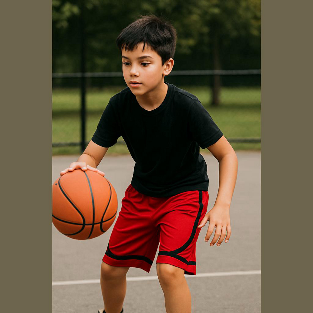 Academy 4D Shorts Red Reversible Measures Large